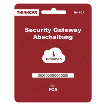 SGW Lizenz für FCA für Thinkcar Geräte