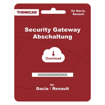 SGW Lizenz für FCA für Thinkcar Geräte