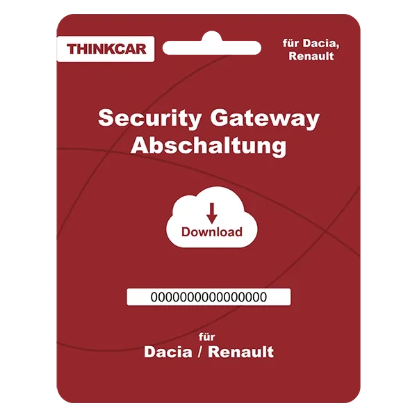 SGW Lizenz für FCA für Thinkcar Geräte