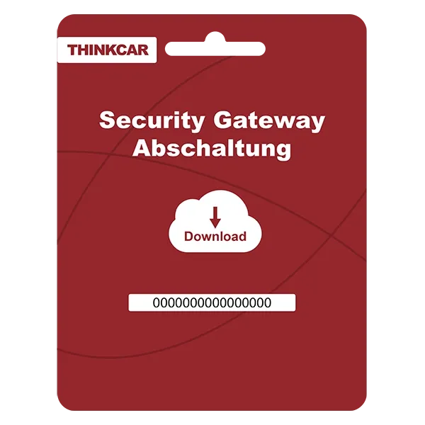 SGW Lizenz für FCA für Thinkcar Geräte